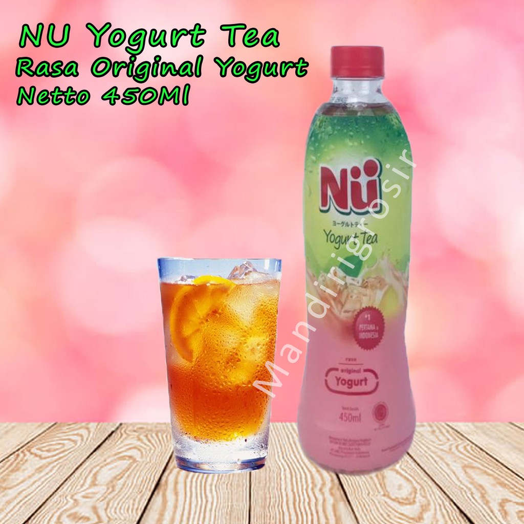 Minuman *NU Yogurt Tea * Rasa Original Yogurt * 450ml