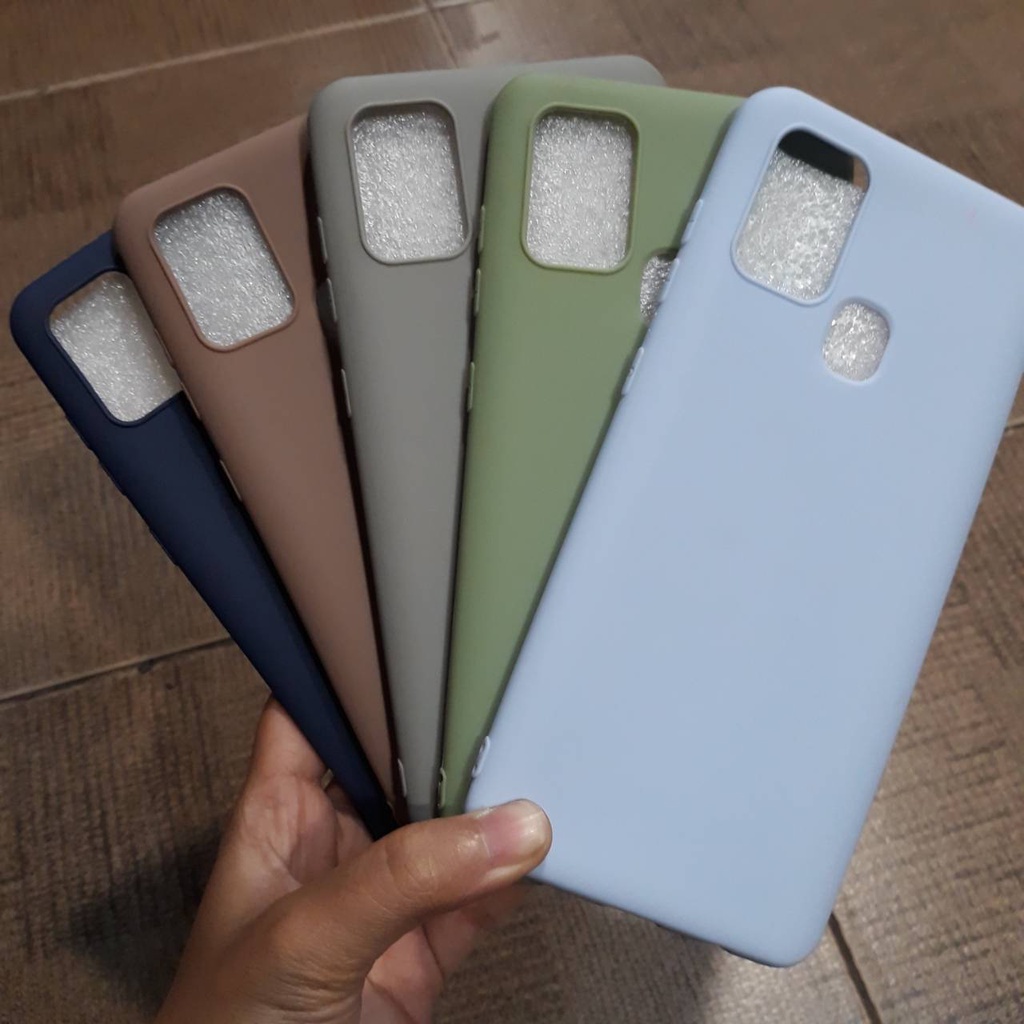 Samsung A21S  Softcase Color Matte Candy Color TPU Case Samsung Galaxy case polos