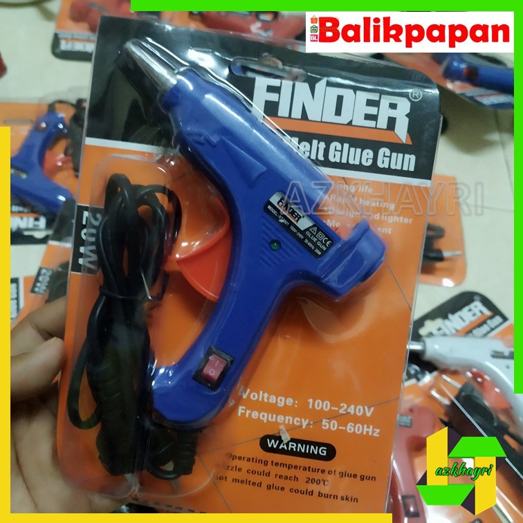 Glue Gun Gluegun 20 Watt / Alat Lem Tembak 20Watt Finder Eagle