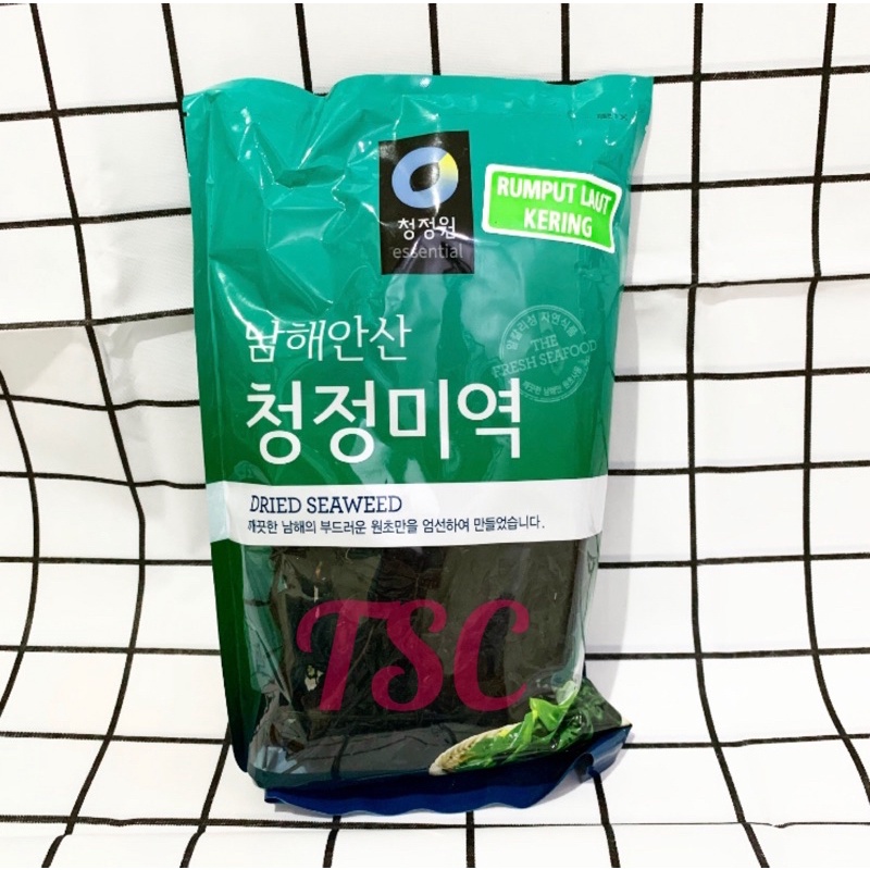 

Daesang Miyeok Dried Seaweed Rumput Laut Kering 50gram Daesang Dried Seaweed Daesang Rumput Laut
