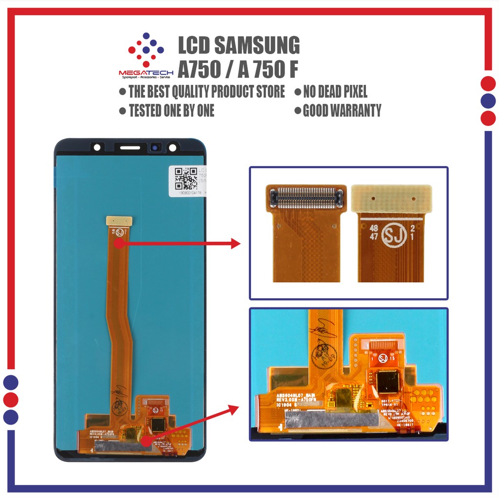 LCD Samsung A7 (2018) / A750F Fullset Touchscreen