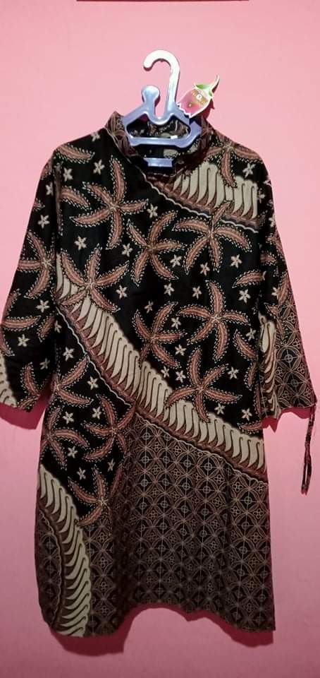 Maura Couple - Sania Ruffle Batik Couple Ori Ndoro Jowi Dnt Garansi Termurah Shoope