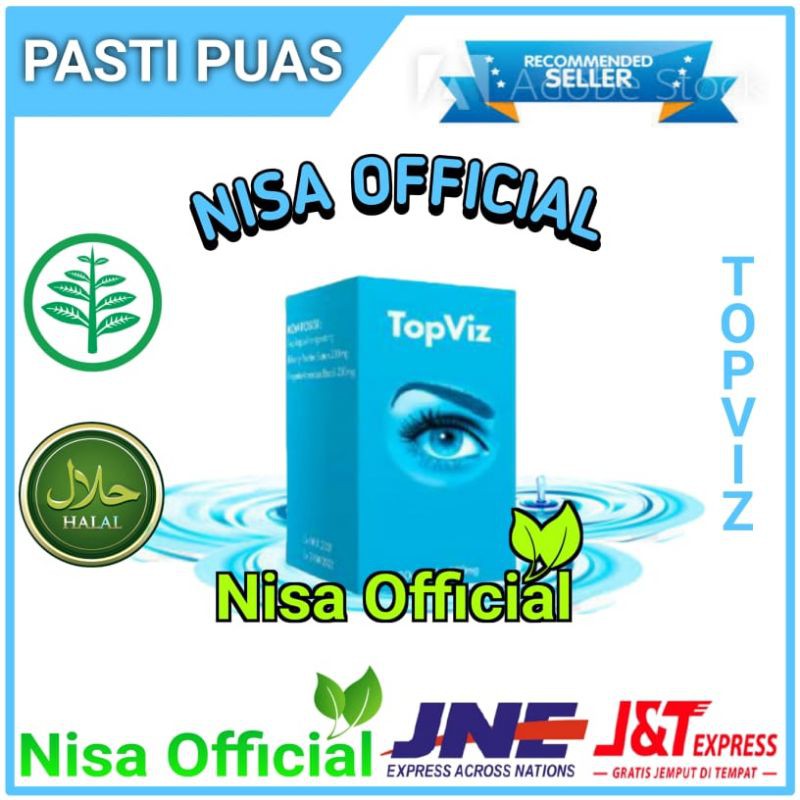 Topviz Obat Mata Asli Top Viz Original Memulihkan Mata Rabun Katarak