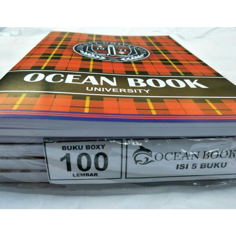 

Buku Tulis Ocean Book Campus 100 Boxy/Panjang 5 Buku