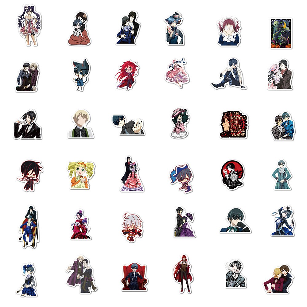 BB001 – Sticker / Stiker / Alat Tulis Anime Manga Cosplay Jepang Black Buttler