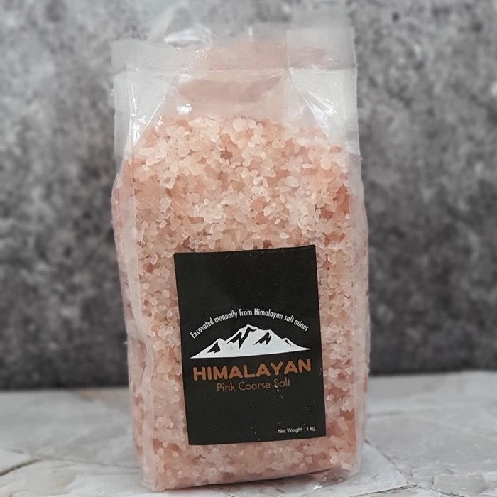 

Himalayan Pink Coarse Salt/ Crystal Rock Salt 1kg