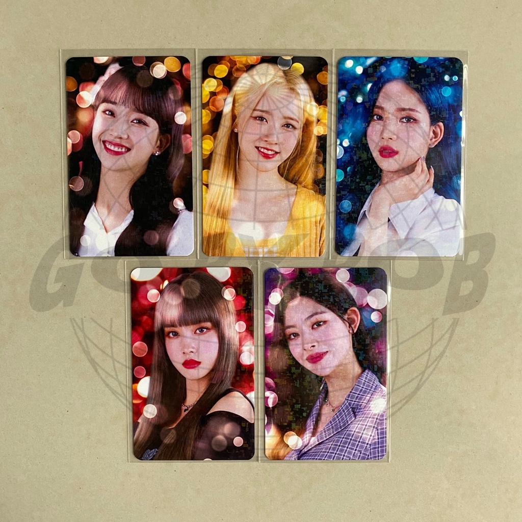 stayc sumin sieun isa yoon seeun celluver christmas edition pc poca photocard