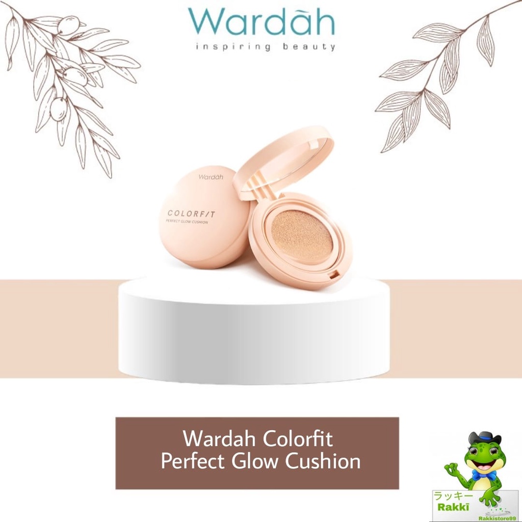 ❣️Rakkistore99❣️ Wardah Colorfit Perfect Glow Cushion SPF 33 PA++ FULL/REFILL