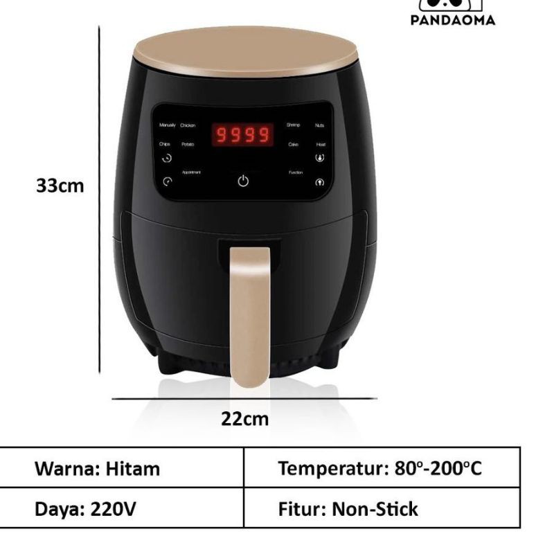 pandaoma air fryer