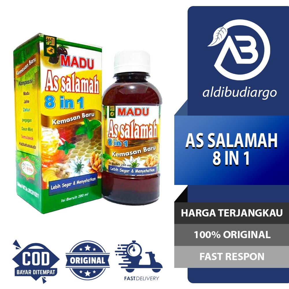 

MADU AS SALAMAH 8 IN 1 BATUK FLU DEMAM