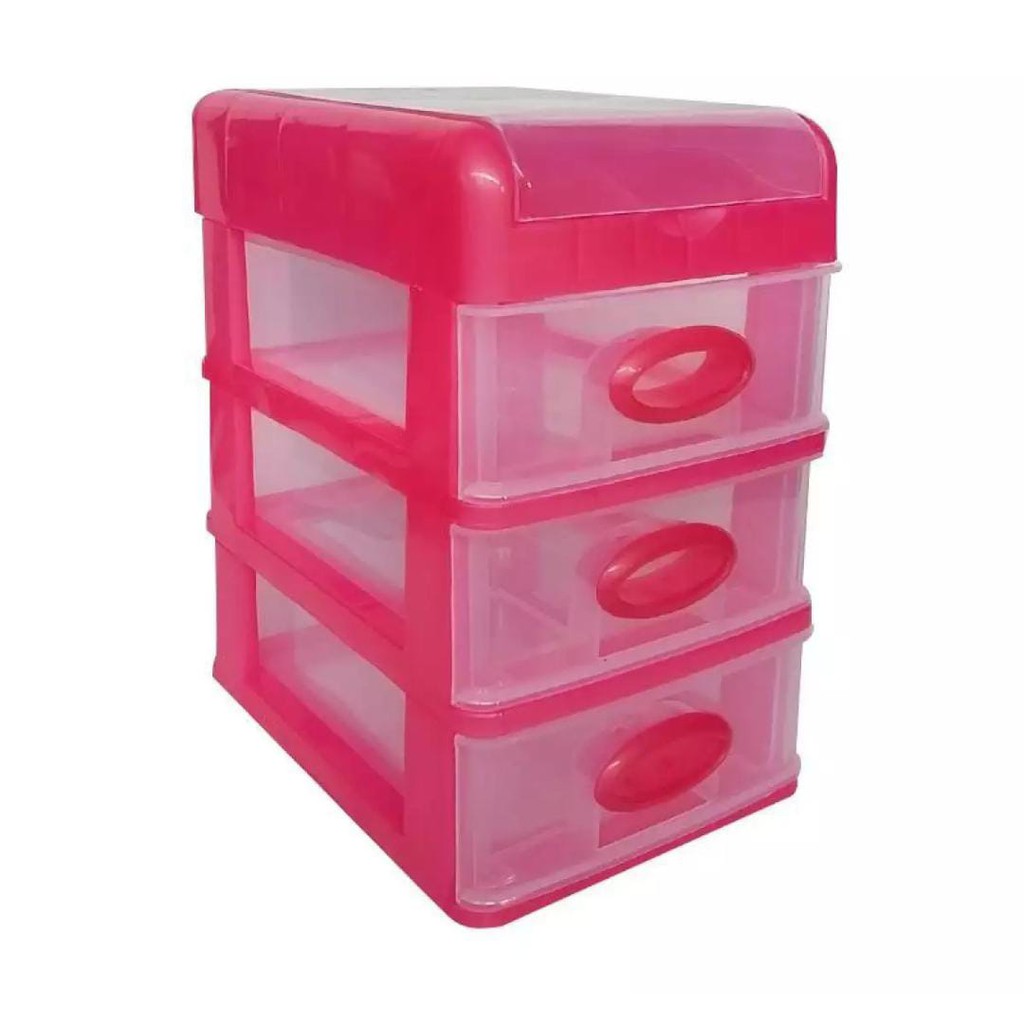 SHINPO Laci Susun Mini Plastik 3 Susun/Laci Plastik/Laci Mini/Laci Susun /Laci