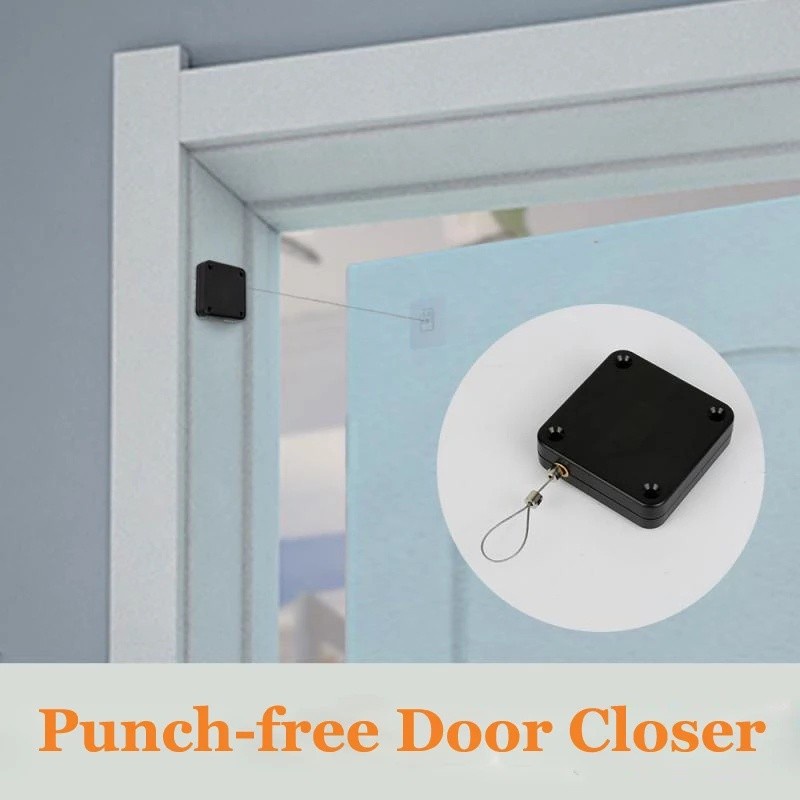 Anti-punching door closer - tutup pintu otomatis