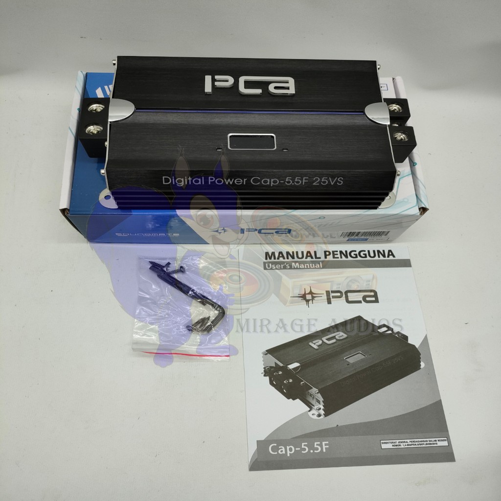 Capasitor Bank PCA Soundmate Digital Power Cap 5.5 Farad