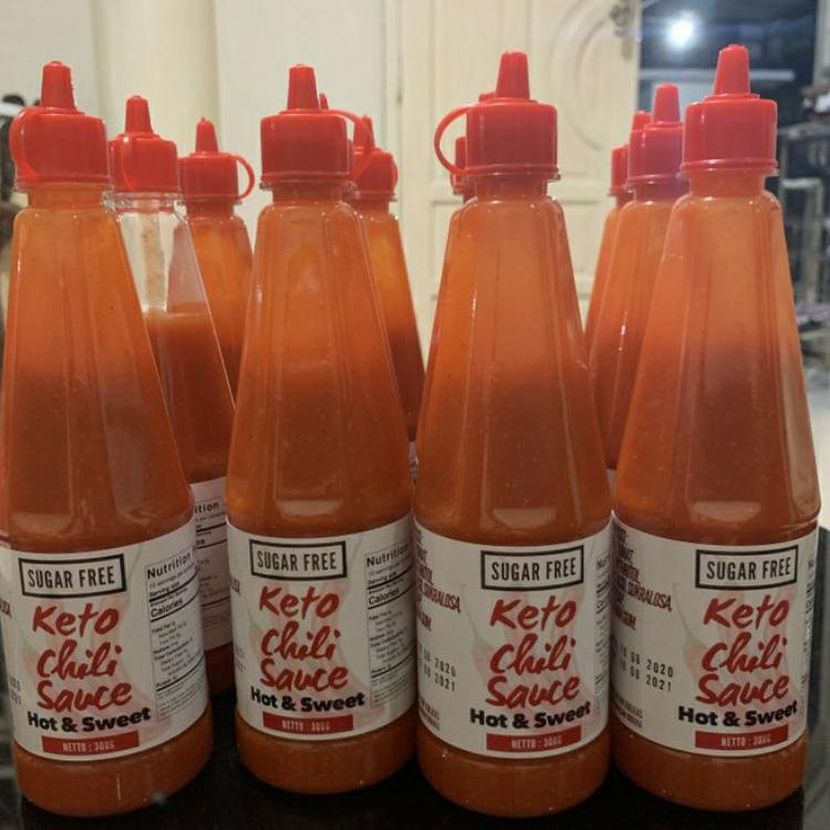 

Borong Keto Chili Sauce Hot & Sweet 300gr Sugar Free Agustus