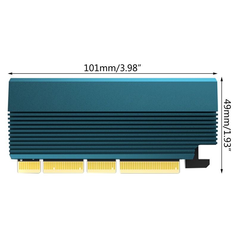 Bt Internal Pci-E 4.0 X4 Ke Untuk M.2 NVME Controller Card Adapter Support 2230-2280