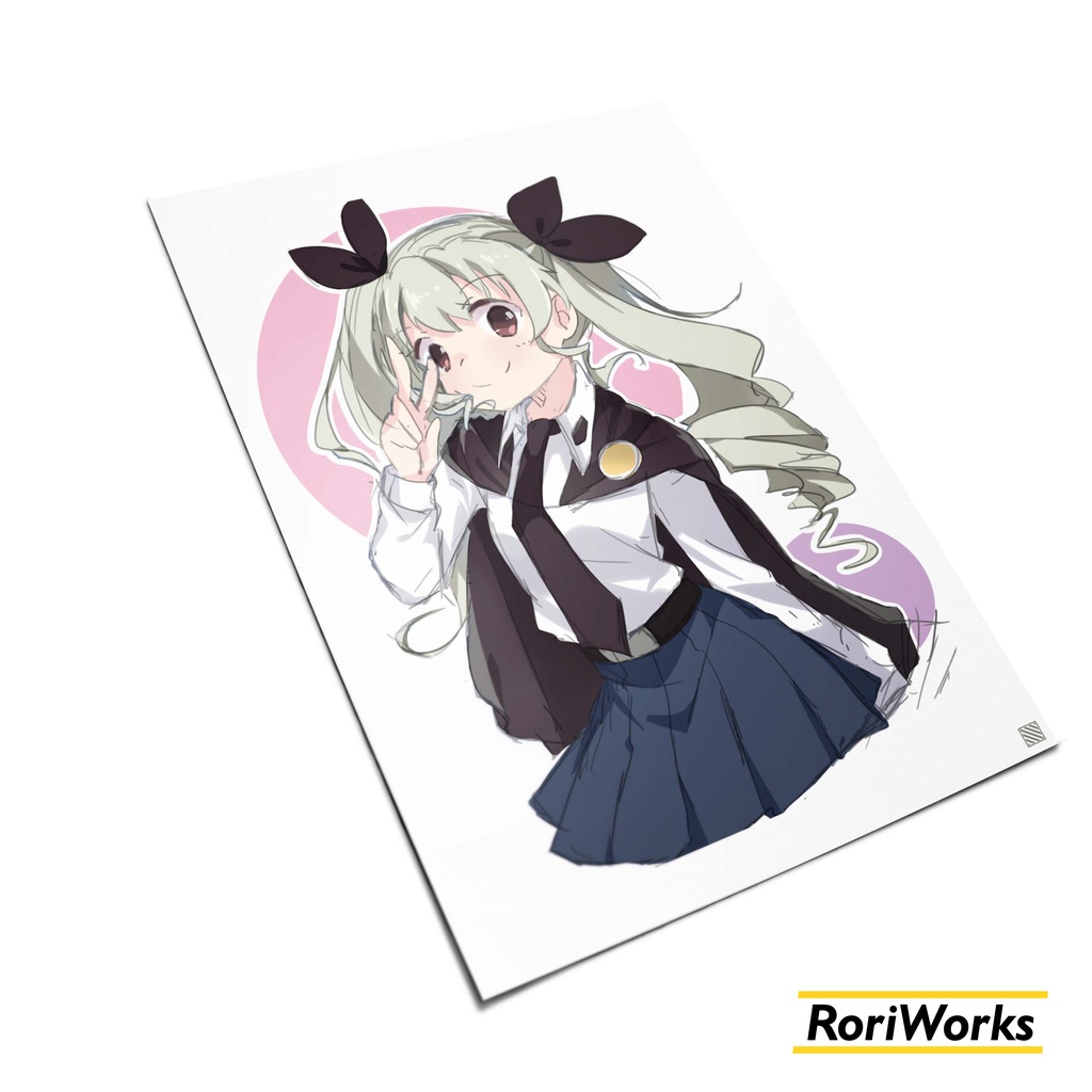 Poster Anime - Anchovy Girls und Panzer