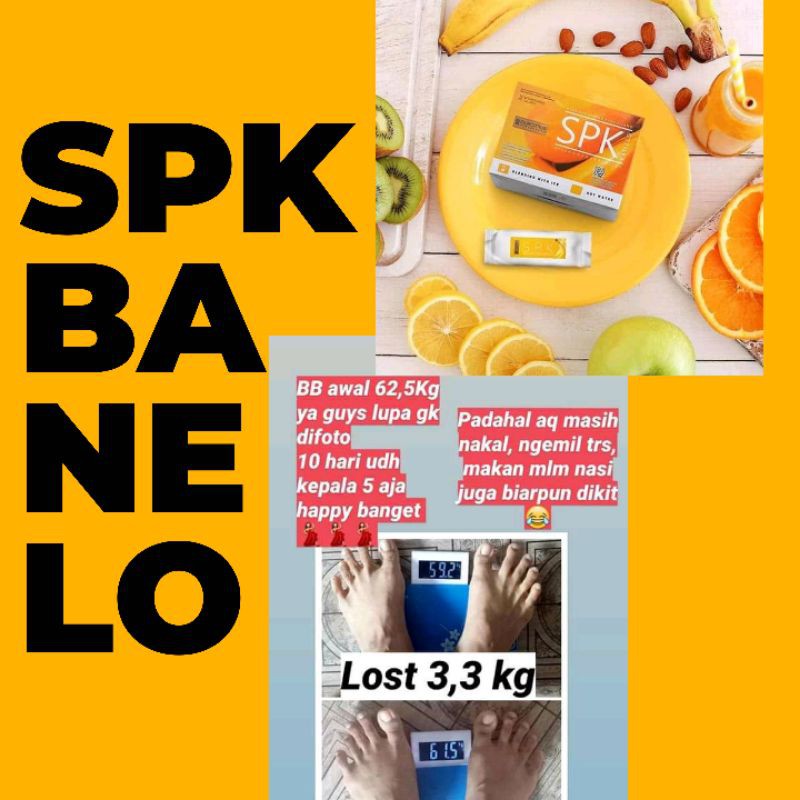 MINUMAN PELANGSING TUBUH - DIET SEHAT SPK BANELO - [ 5 sachet ]