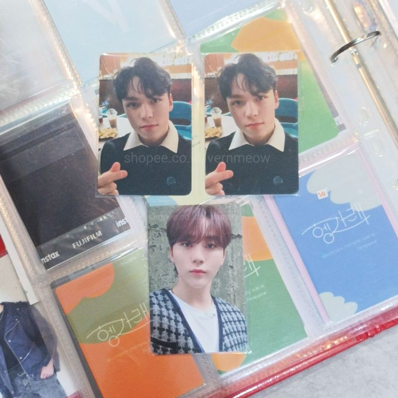 [ SEVENTEEN ] Photocard Benefit Semicolon Yes24/Interpark Vernon Seungkwan
