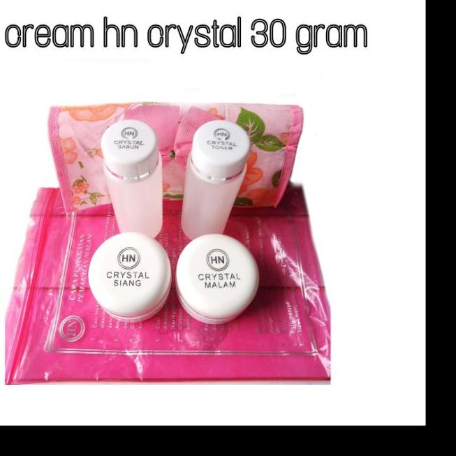 ۩ CREAM HN CRYSTAL 30 GRAM / KRIM HN KRISTAL 30GR TUTUP EMBOS BUKAN STIKER ➶