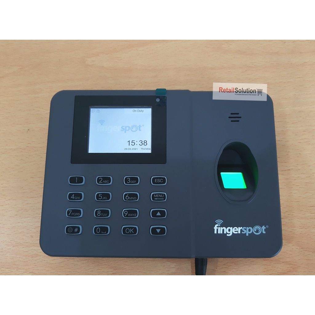 Mesin Absensi Fingerprint WiFi - Fingerspot Revo W202BNC / W-202BNC