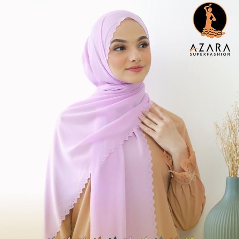 Pashmina Lacercut Premium Ceruty Babydoll 180X75 CM