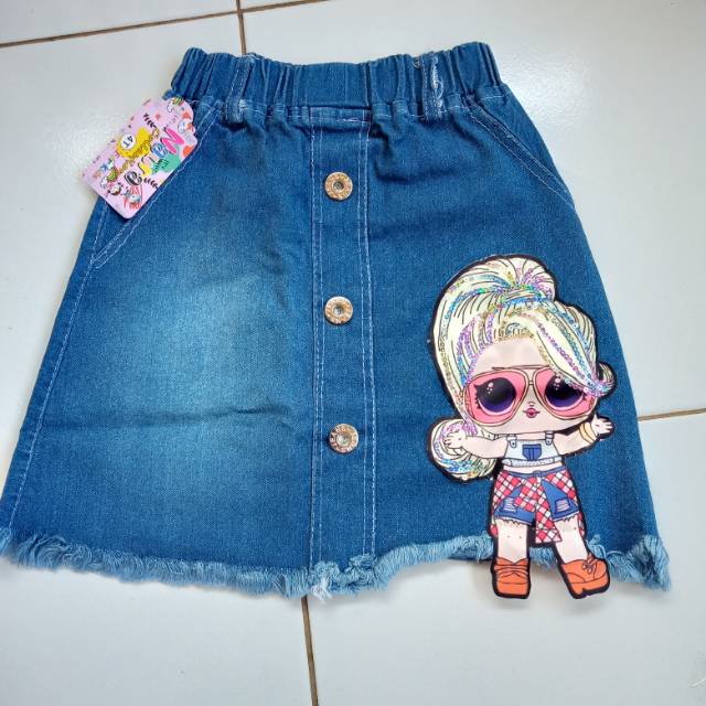 (COD)ROK JEANS LOL LED(1-10 thn)