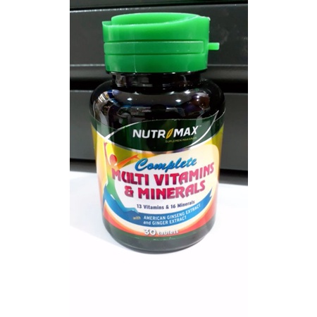 NUTRIMAX COMPLETE MULTIVITAMIN & MINERALS @30