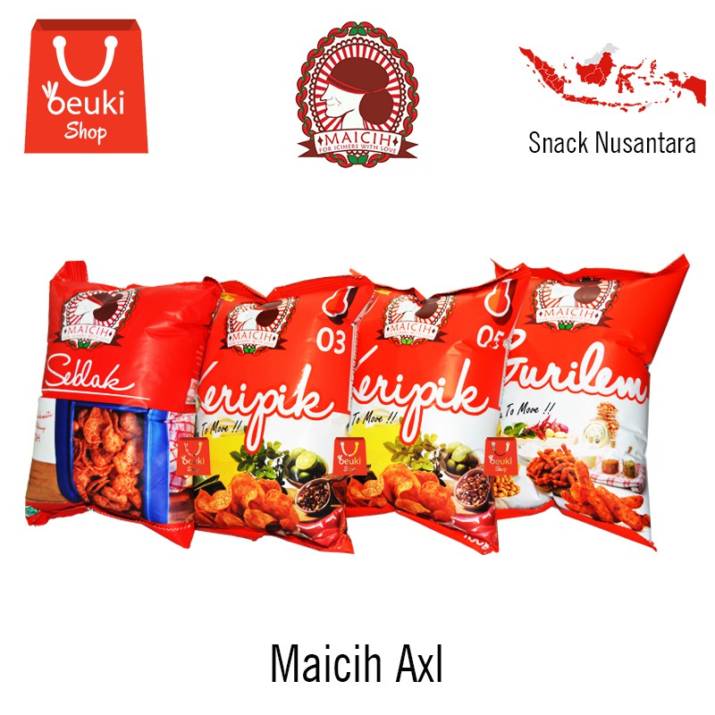 

Maicih AXL All Varian Jajanan Khas Bandung - 100gr