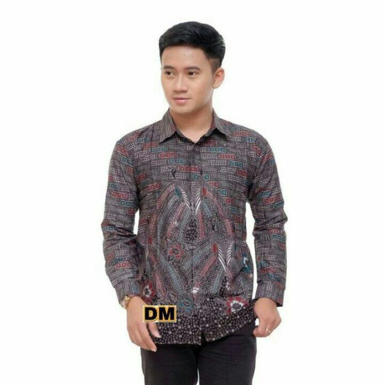 KEMEJA BATIK PRIA LENGAN PANJANG