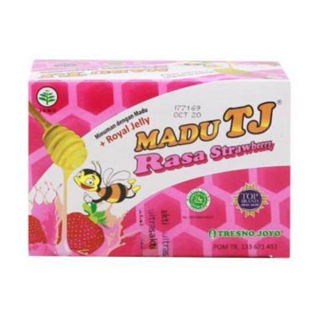 

Tresno Joyo Madu TJ Rasa Strawberry isi 12pcs