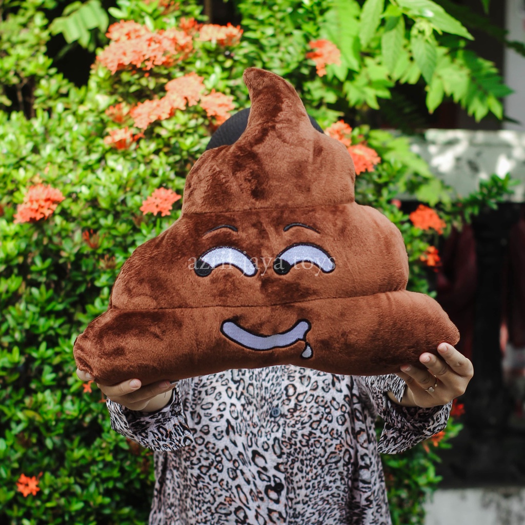 Boneka Bantal Emoticon Pup Lucu dan Imut bantal sofa bantal sofa karakter lucu bantal mobil karakter imut