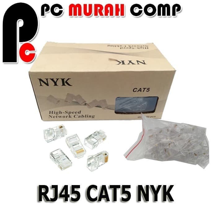 Conector RJ45 Cat5 NYK Isi 100