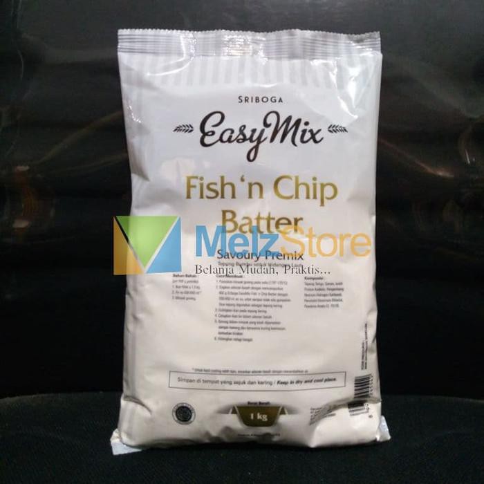 

Tepung Premix Sriboga Easymix Fish N Chip Batter 1Kg