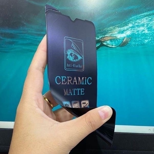 SCREEN PROTECTOR CERAMIC MATTE ANTI BLUE VIVO Y91 Y91C Y93 Y95 - FA