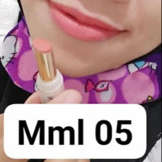 MML 05 (Merah bata) Moizturizing Lipstik