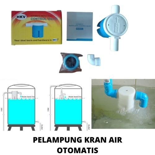 Pelampung Air Kran Air Otomatis Pelampung Otomatis 1/2 &quot;