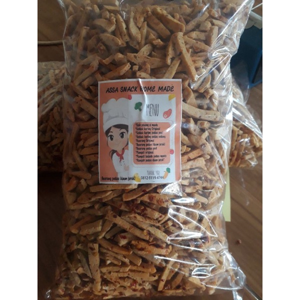 

Jual basreng pedas daun jeruk dan original kiloan