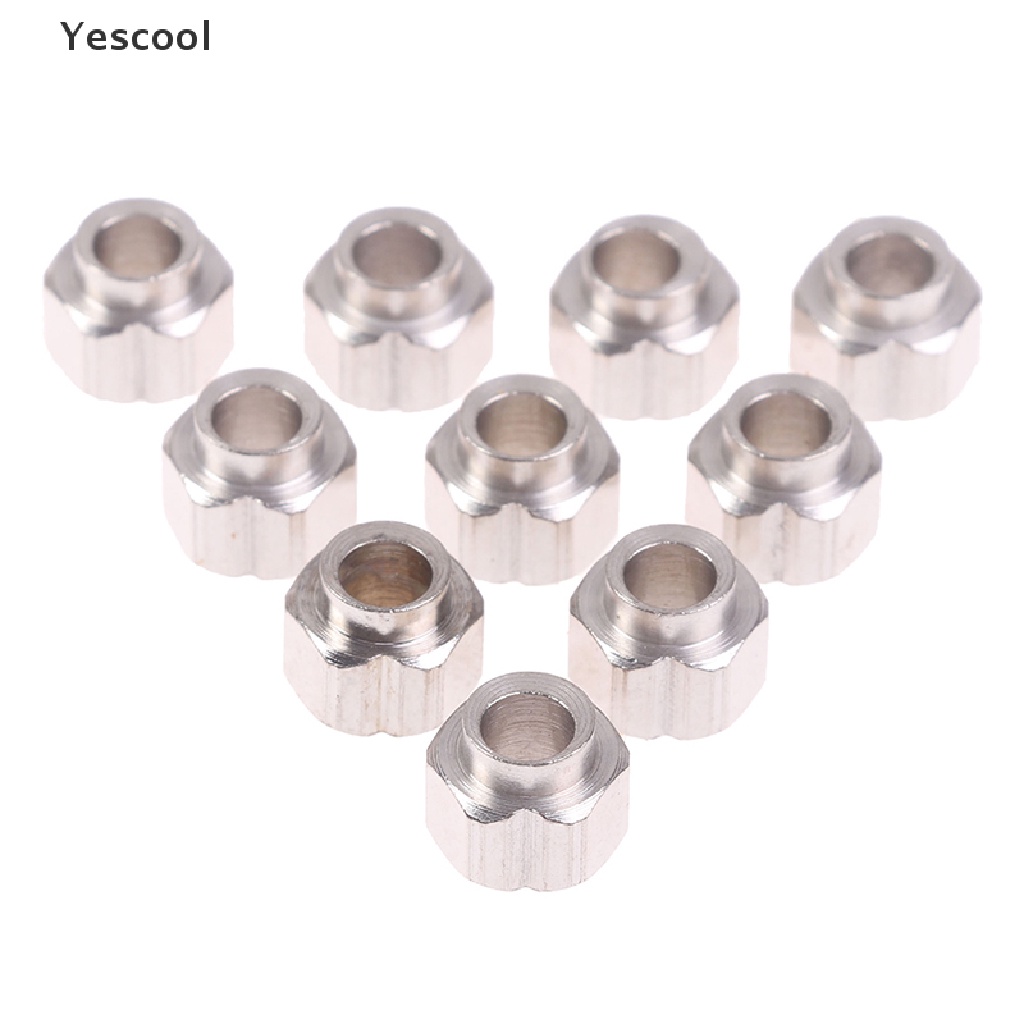 Yescool 10pcs Mur Eksentrik V-Slot Rail Roda V 6mm Untuk Aksesoris Printer 3D