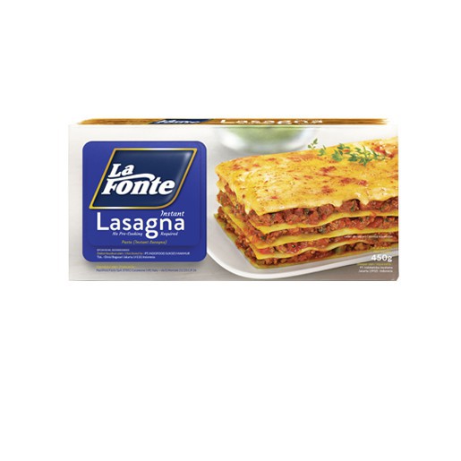 

LA FONTE PASTA INSTANT LASAGNA 450GR