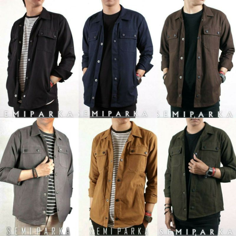 JAKET SEMI PARKA/ JAKET TRUCKKER / JAKET FIELD - SPRK
