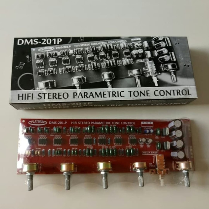 Kit Tone Control Hi-Fi Stereo Parametric Platinum Dms 201p