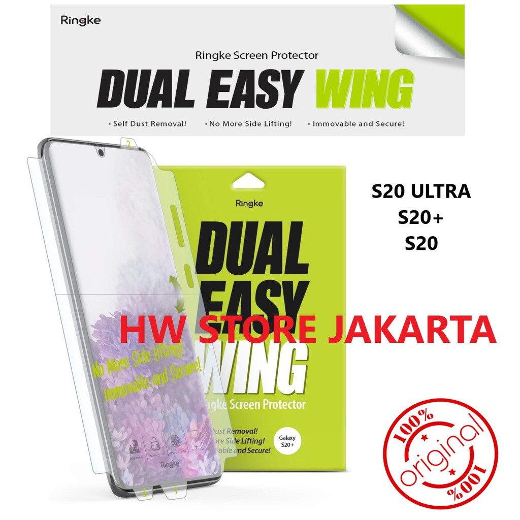 Screen Protector Galaxy S20 Ultra / S20 Plus / S20 Ringke