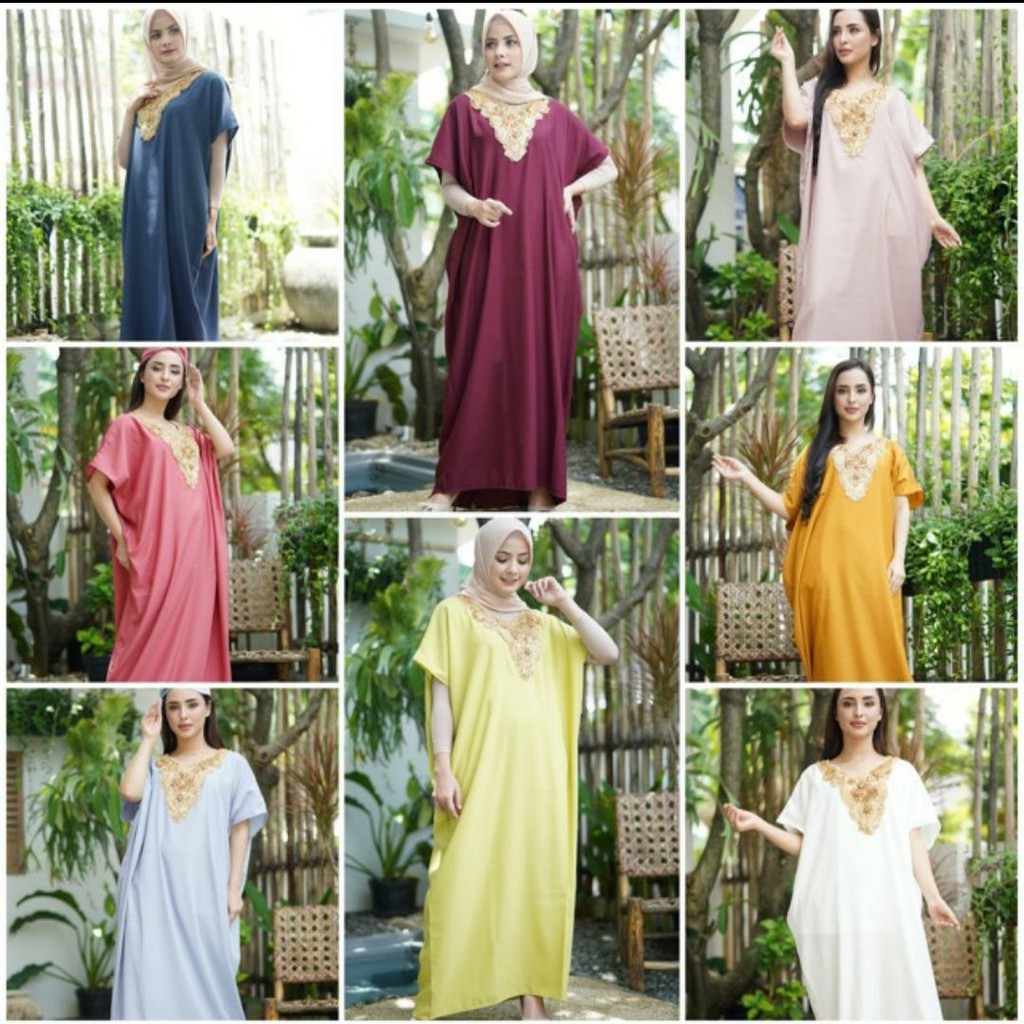 KAFTAN KAJOL WANITA/DRESS PANJANG WANITA