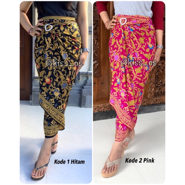 Kain Lilit  Rok  Lilit  Batik Songket 1 Shopee Indonesia