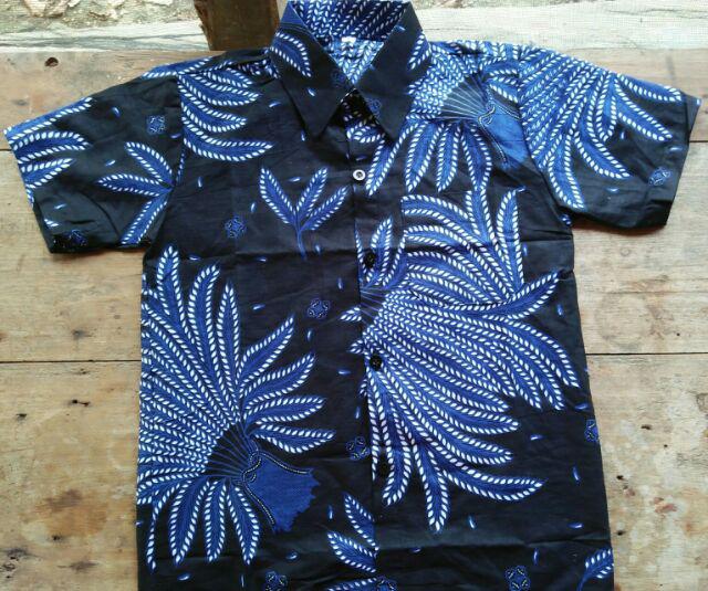 Kemeja Batik Anak Cowok  Sengon