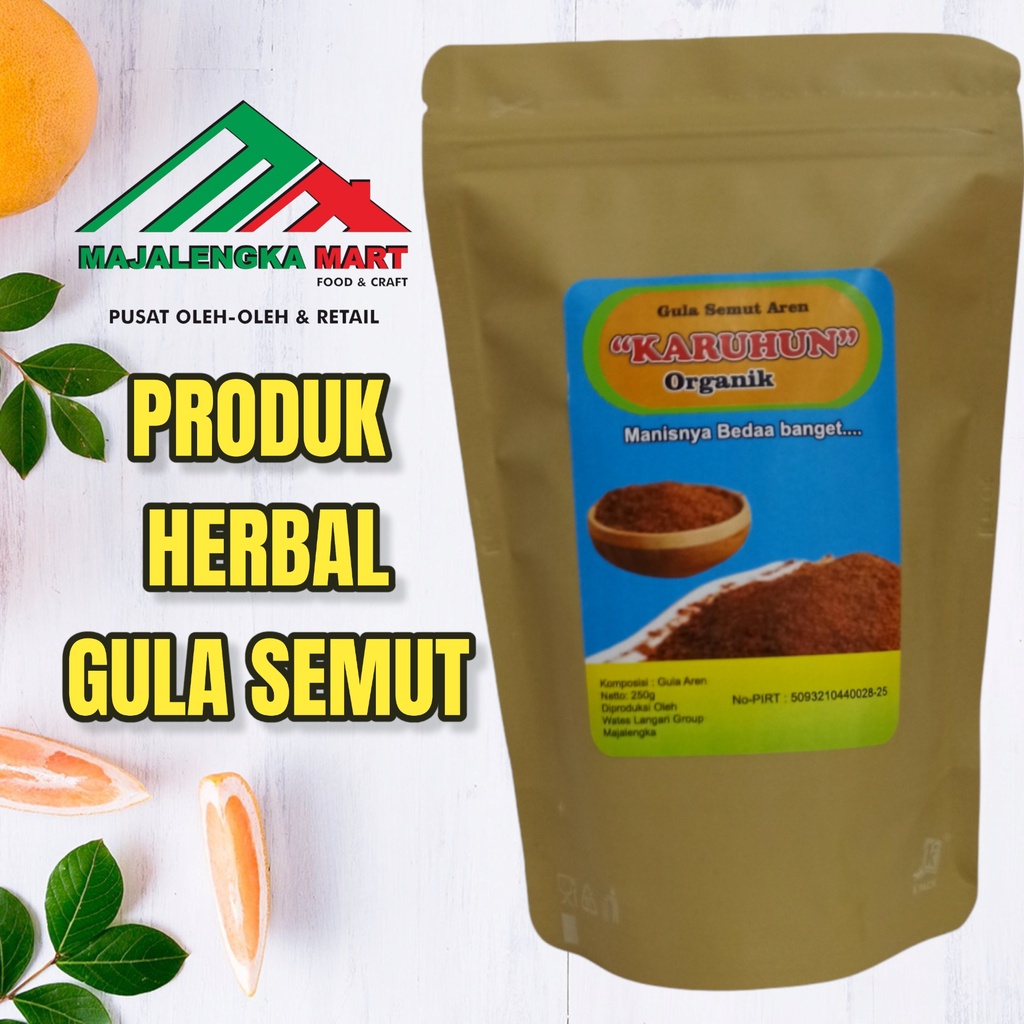 

Gula Aren Semut KARUHUN 250gr Gula Semut Aren Gula Semut asli Majalengka Mart