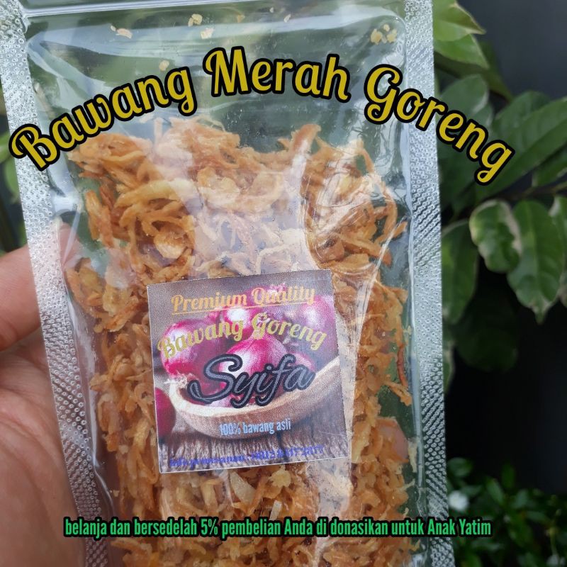 

Bawang Goreng Brebes Renyah Jaminan Asli 100% Tanpa Campuran Kualitas Premium Terjamin
