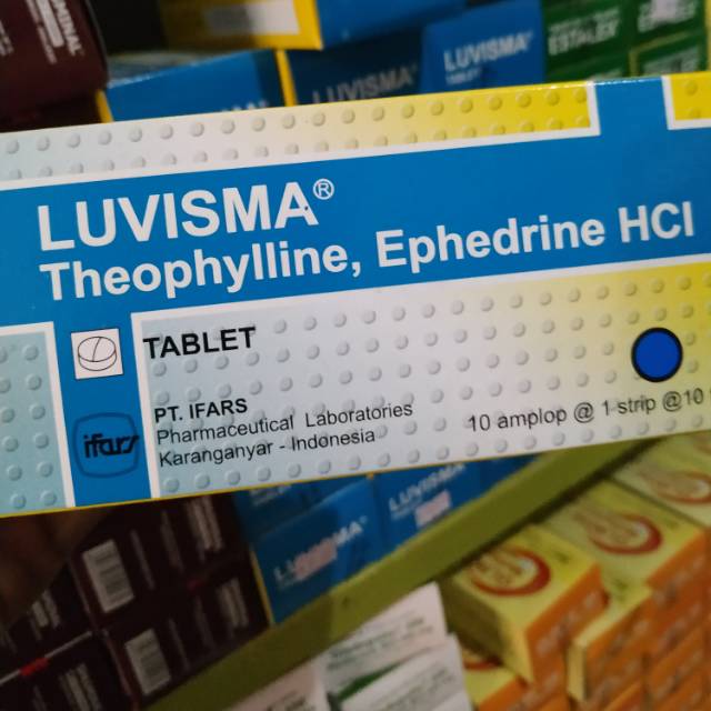 Luvisma Theophylline Ephedrine Shopee Indonesia