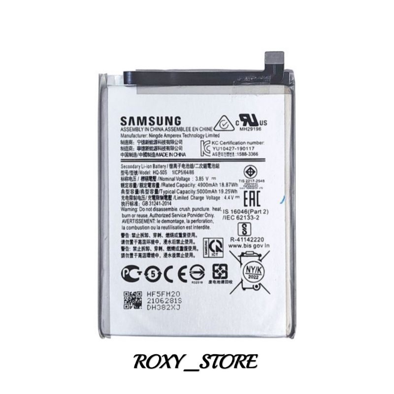 Battery Baterai Batre Samsung Galaxy A02S HQ-50S Original