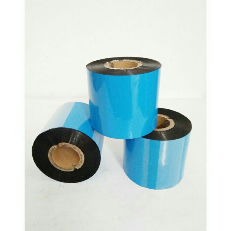 Ribbon Barcode Wax 55mm x 300m Face Out